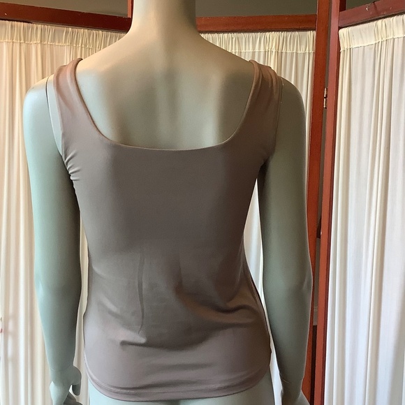 H&M Women’s Tank Top Tan/Taupe Size Medium - Picture 4 of 7